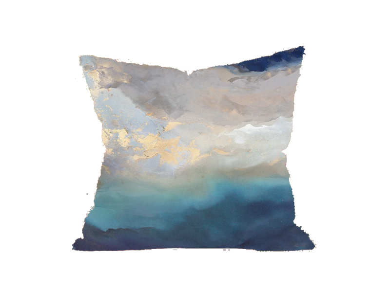 Lapis Cushion Cover - Digital Printed